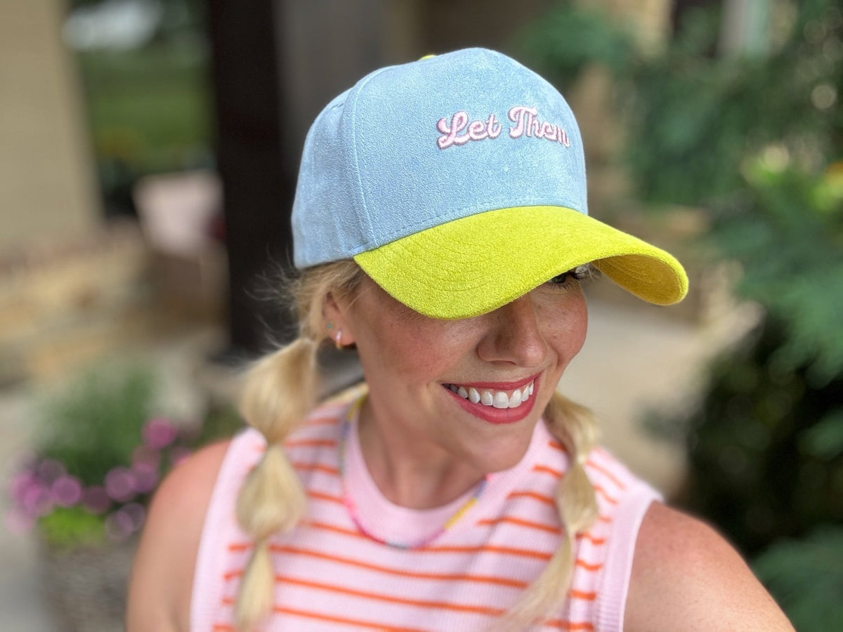 Let Them Baseball Hat - Poppy & Vine