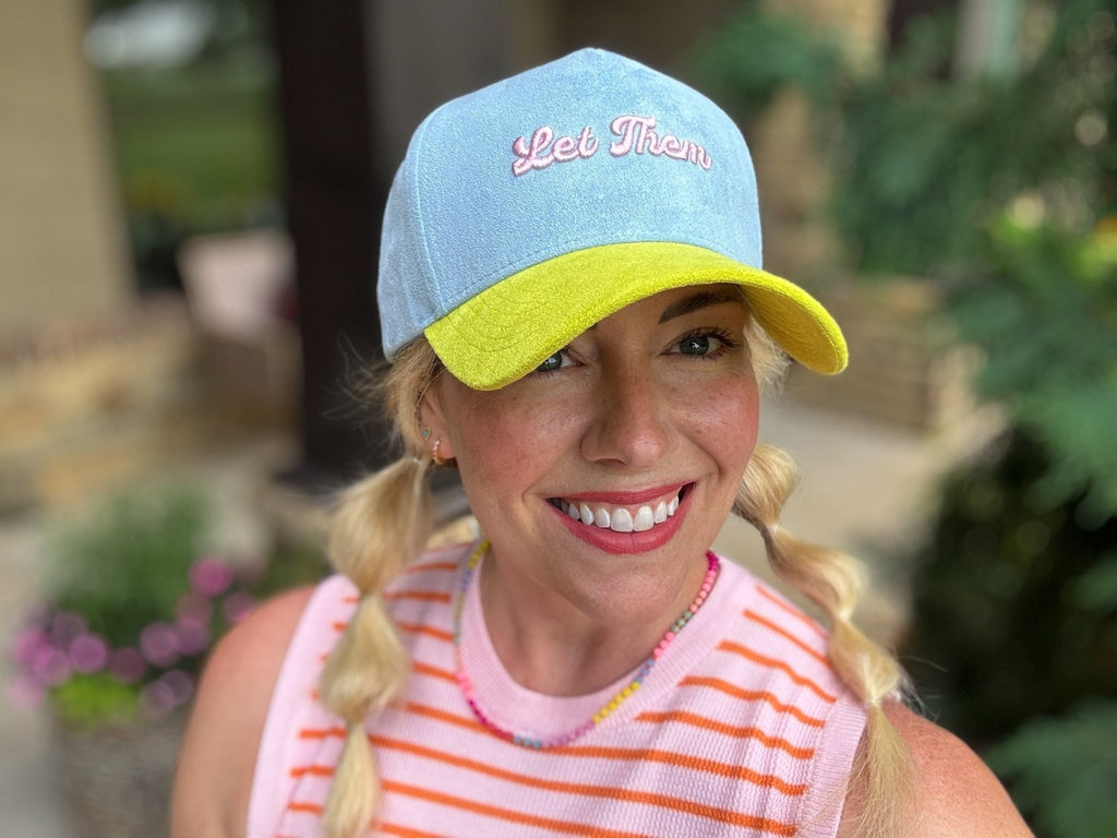 Let Them Baseball Hat - Poppy & Vine