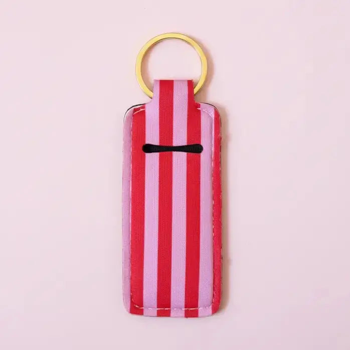 Lip Balm Keychain Holder - Poppy & Vine