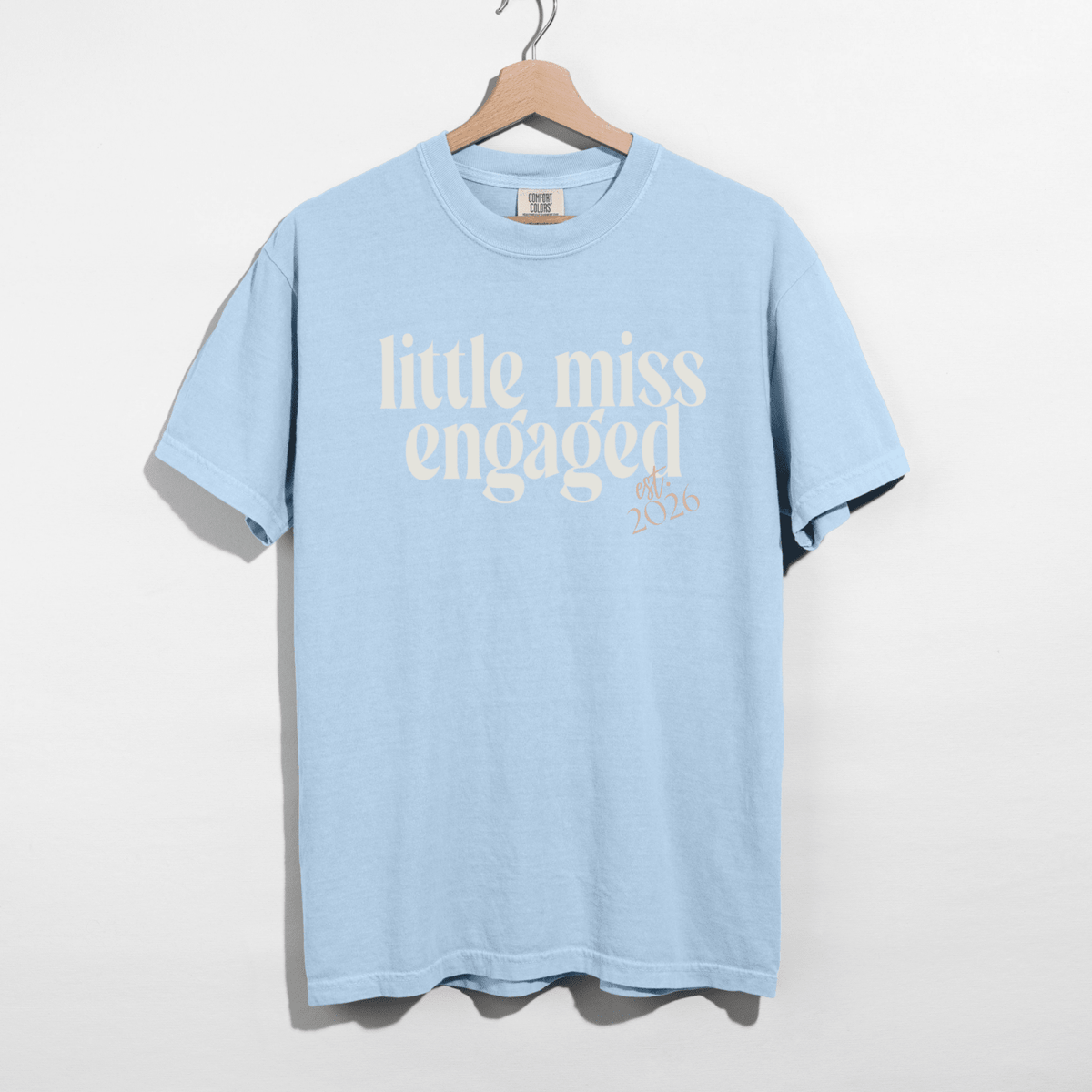 Little Miss Engaged Est. 2026 T-Shirt - Poppy & Vine