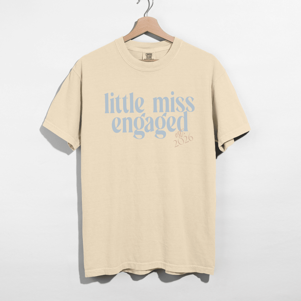 Little Miss Engaged Est. 2026 T-Shirt - Poppy & Vine