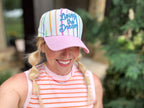 Living The Dream Baseball Hat - Poppy & Vine