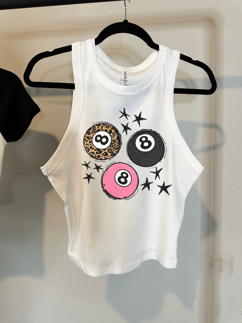 Lucky 8 Cropped Tank - Poppy & Vine