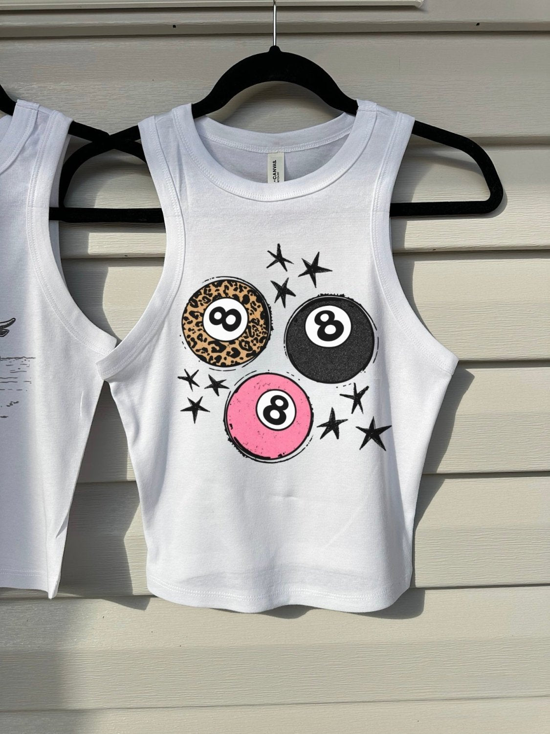 Lucky 8 Cropped Tank - Poppy & Vine