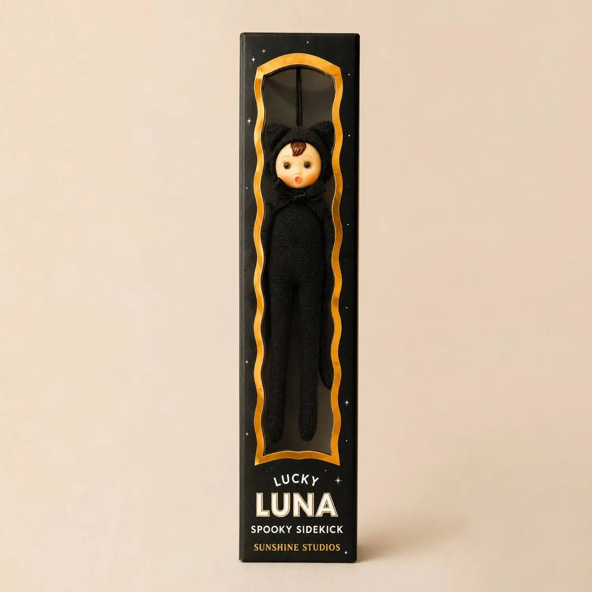 Lucky Luna Spooky Sidekick | Halloween Elf Ornament - Poppy & Vine