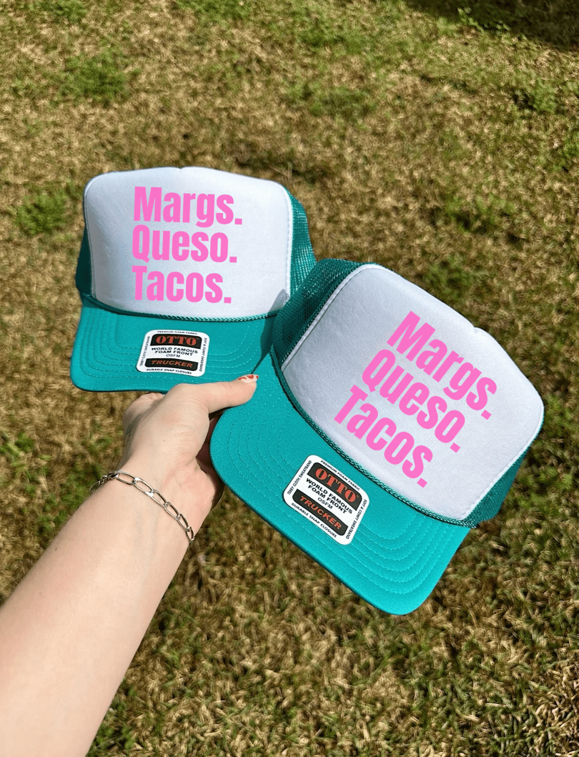 Margs Queso Tacos Trucker Hat (Multiple Color Options) - Poppy & Vine