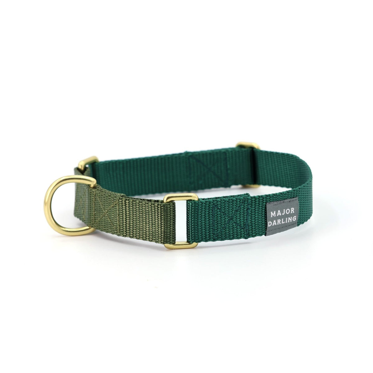 martingale collar / forest + olive - Poppy & Vine