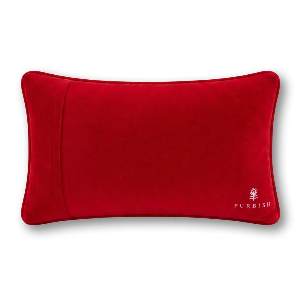 Maybe Today Satan Needlepoint Pillow - Poppy & Vine