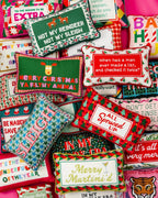 Merry Christmas Filthy Animal Needlepoint Pillow - Poppy & Vine