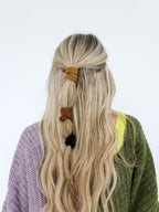 MIDI SLICK BACK PONYTAILS (PACK OF 3) - Poppy & Vine