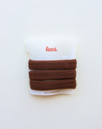 MIDI SLICK BACK PONYTAILS (PACK OF 3) - Poppy & Vine