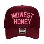 Midwest Honey Maroon Trucker Hat