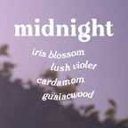 Midnight 4 oz. Hue Reed Diffuser (Black Iris) - Poppy & Vine