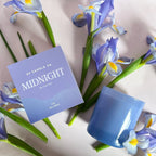 Midnight 9 oz. Hue Candle (Black Iris) - Poppy & Vine
