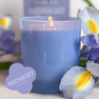 Midnight 9 oz. Hue Candle (Black Iris) - Poppy & Vine