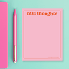 Milf Thoughts - Snarky & Colorful Notepad - Poppy & Vine