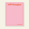 Milf Thoughts - Snarky & Colorful Notepad - Poppy & Vine