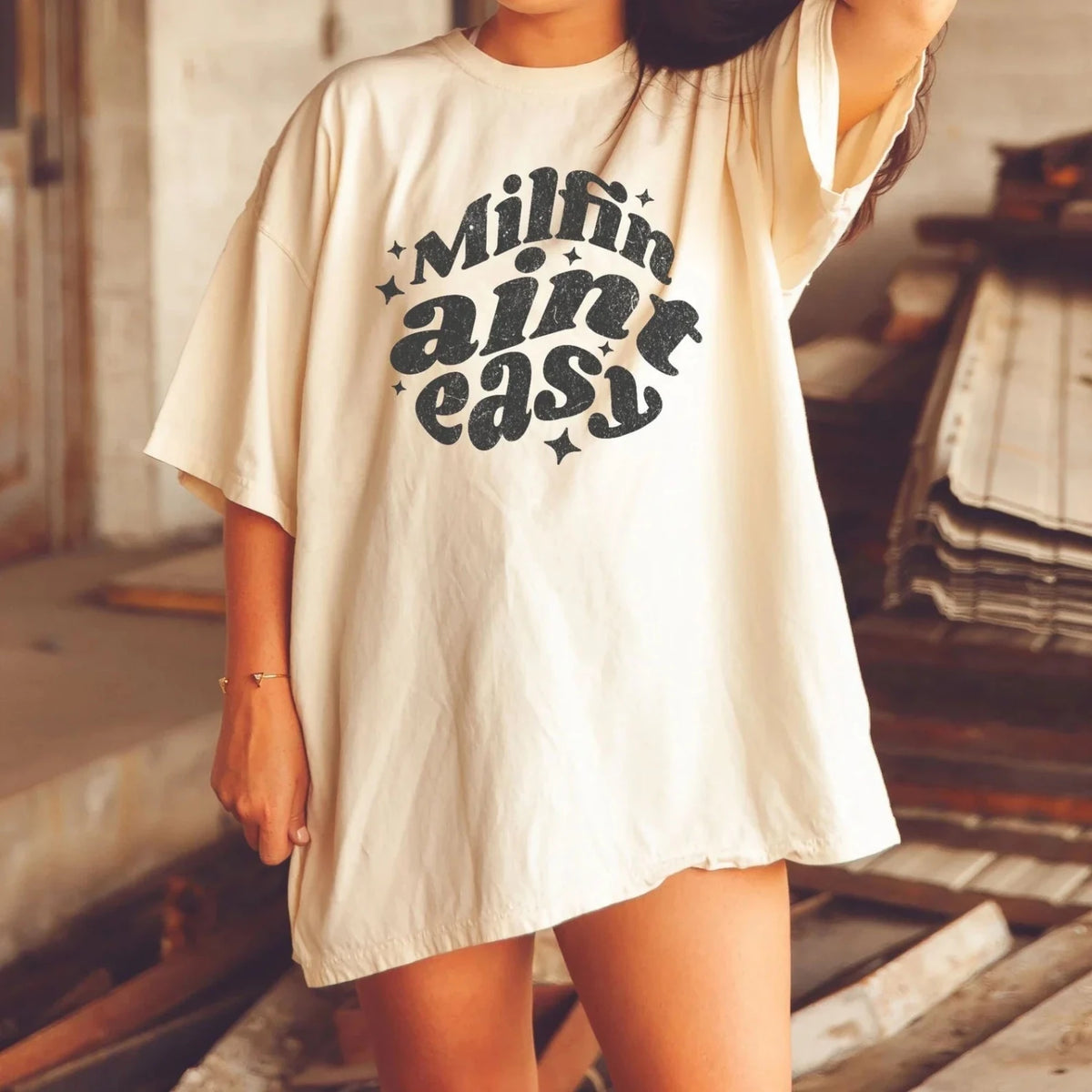 Milfin Ain't Easy tee or sweatshirt - Poppy & Vine