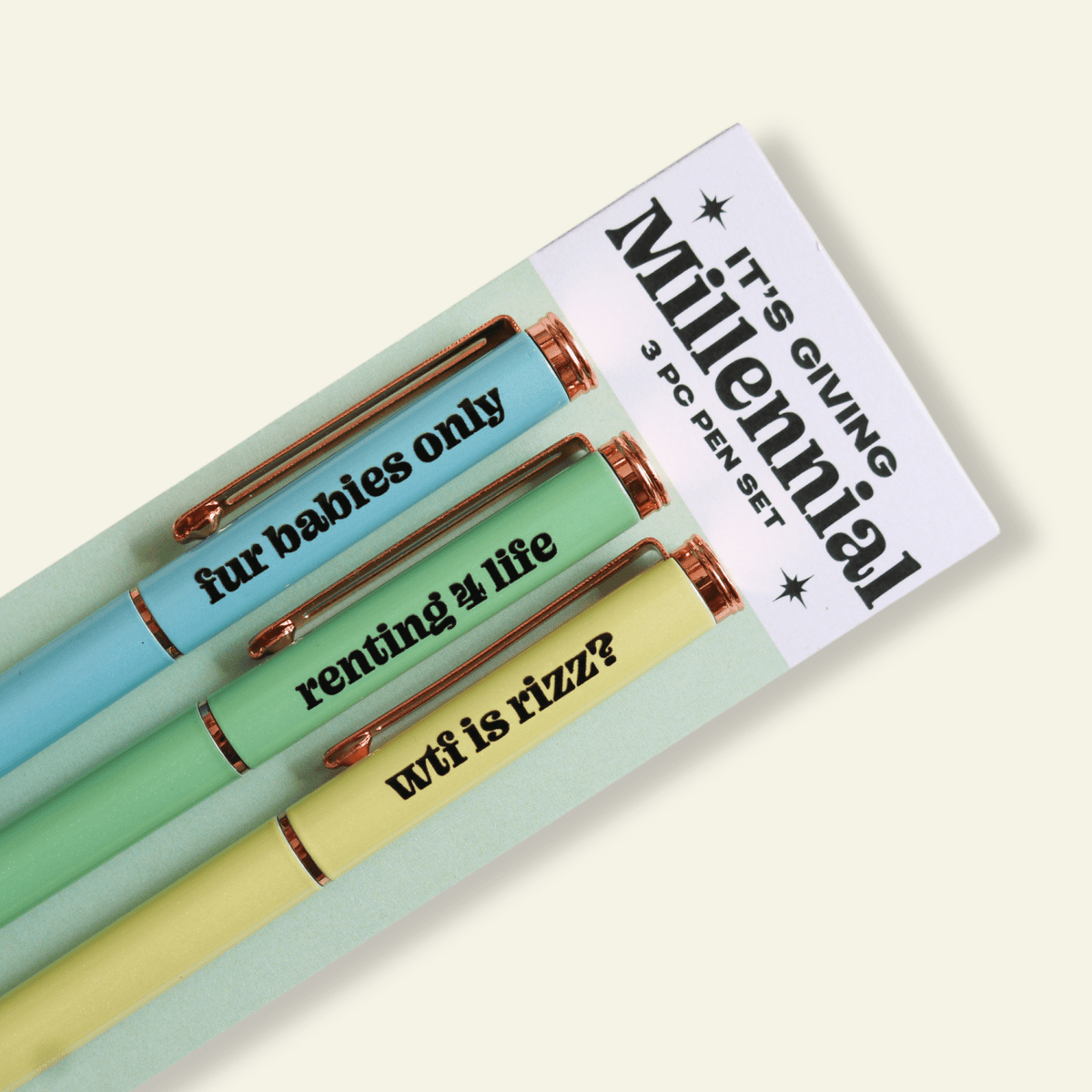 Millennial Pen Set - Poppy & Vine