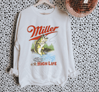 Miller High Life TEE or CREWNECK - Poppy & Vine