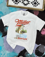 Miller High Life TEE or CREWNECK - Poppy & Vine