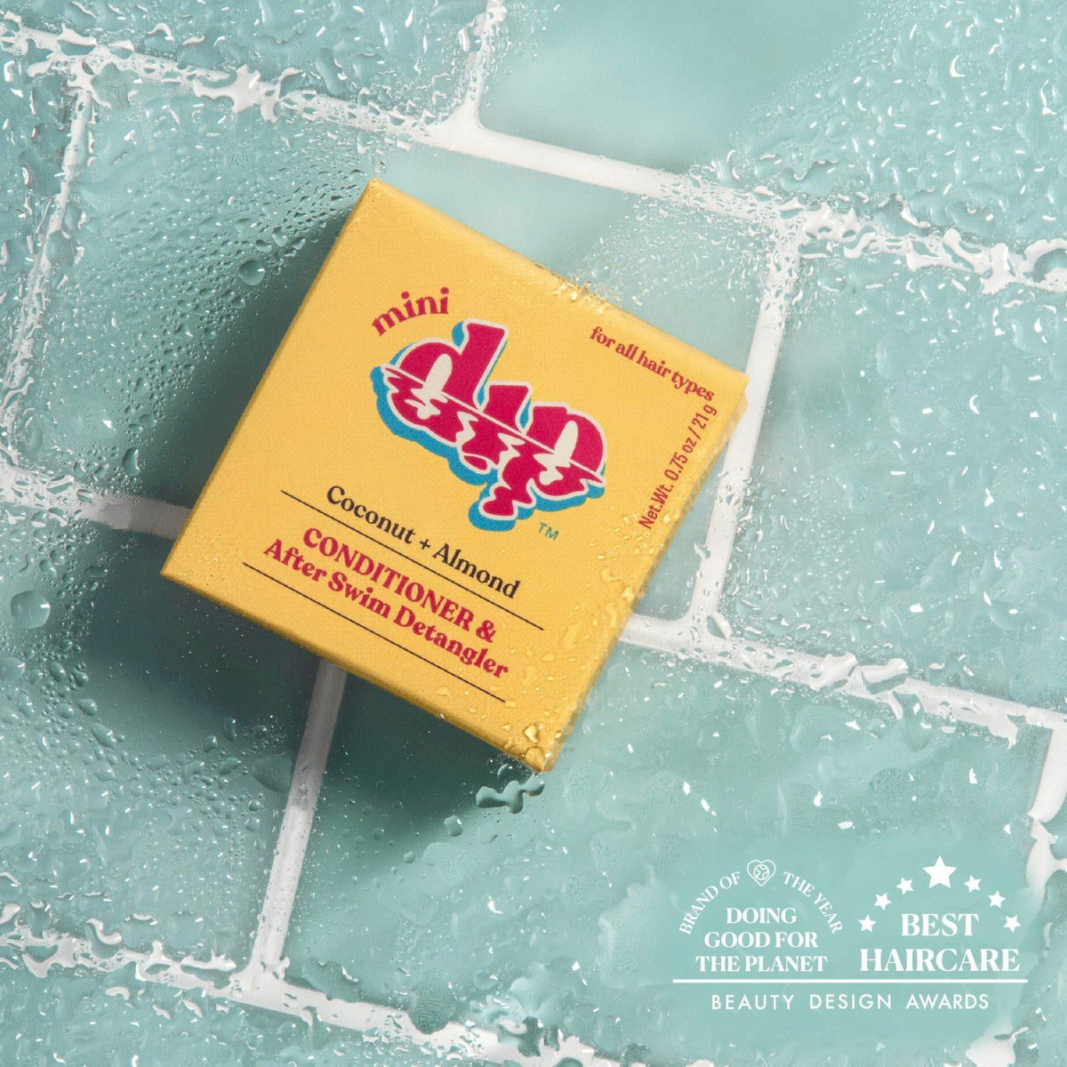 Mini Dip Conditioner & After Swim Detangler - Coconut & Almond - Poppy & Vine
