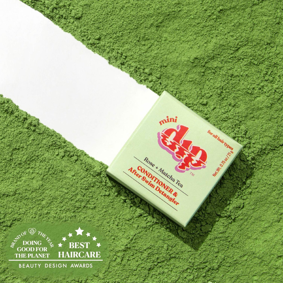 Mini Dip Conditioner & After Swim Detangler - Rose & Matcha Tea - Poppy & Vine