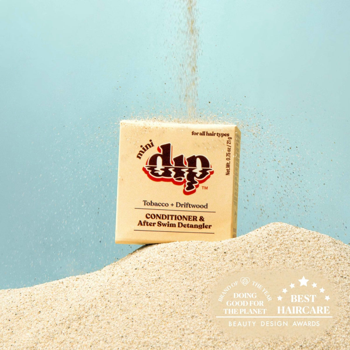 Mini Dip Conditioner & After Swim Detangler - Tobacco & Driftwood - Poppy & Vine