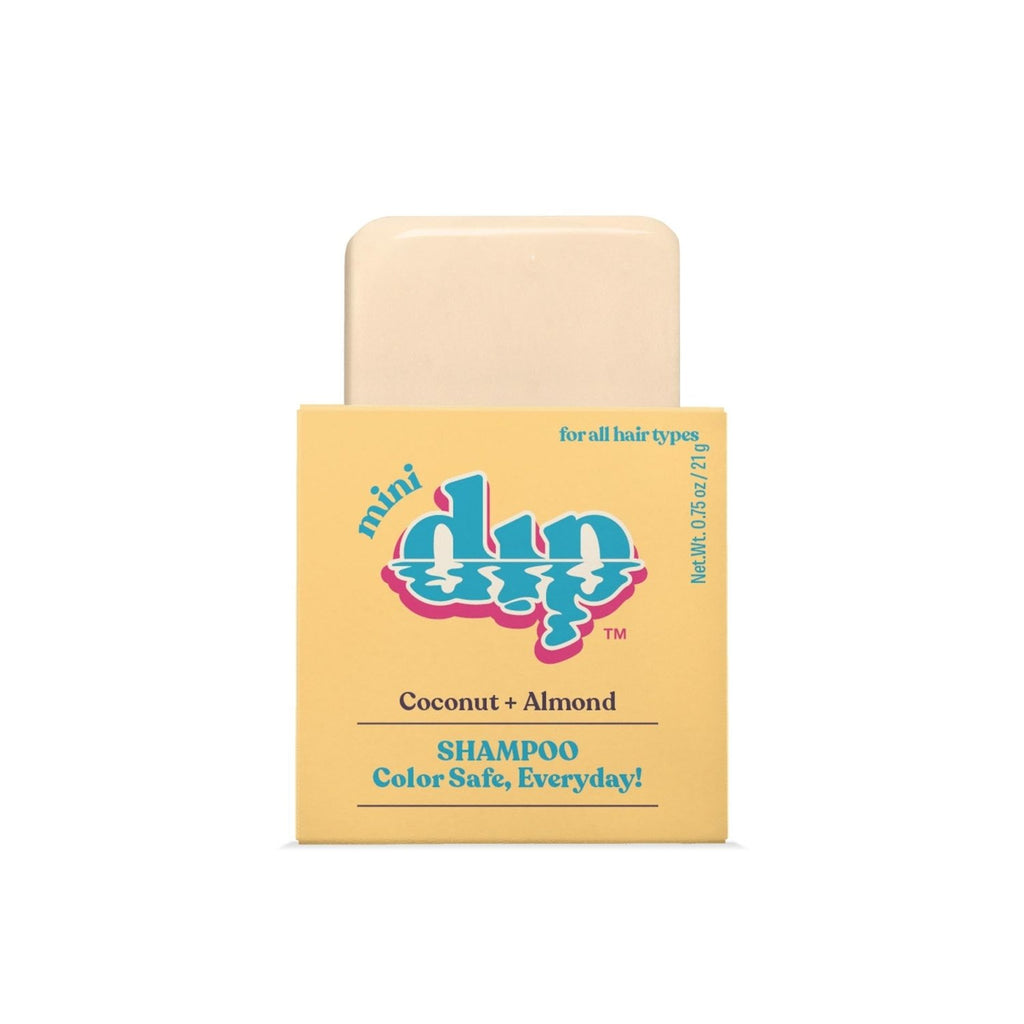 Mini Dip Shampoo Bar: Color Safe, Everyday - Coconut & Almond - Poppy & Vine