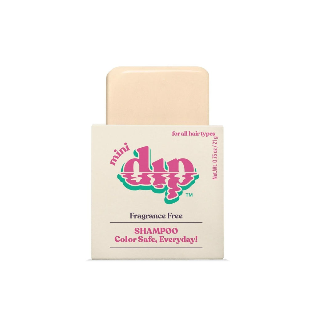 Mini Dip Shampoo Bar: Color Safe, Everyday - Fragrance Free - Poppy & Vine