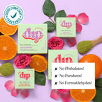 Mini Dip Shampoo Bar: Color Safe, Everyday - Rose & Matcha Tea - Poppy & Vine