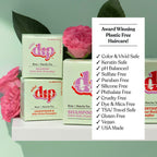 Mini Dip Shampoo Bar: Color Safe, Everyday - Rose & Matcha Tea - Poppy & Vine