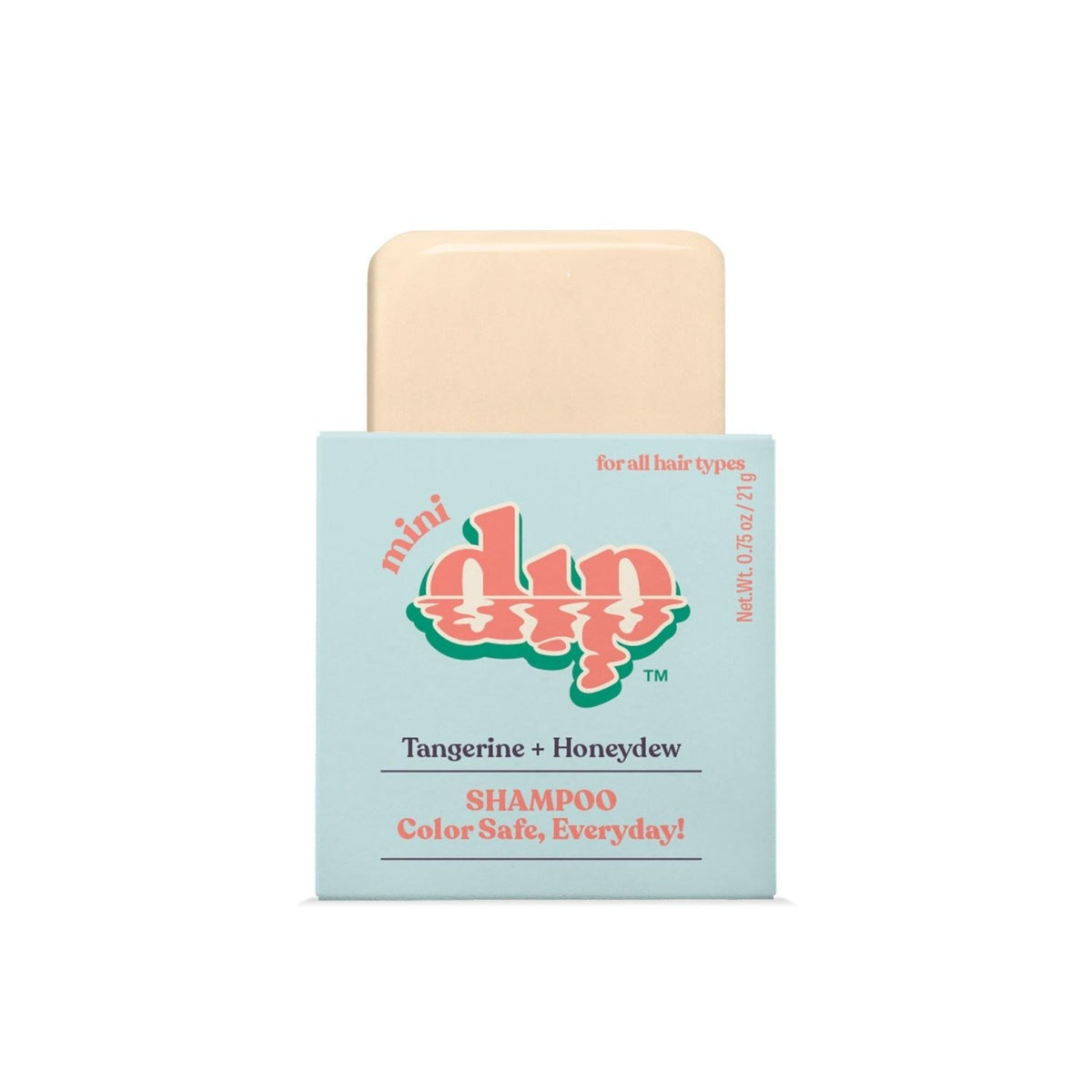 Mini Dip Shampoo Bar: Color Safe, Everyday - Tangerine & Honeydew - Poppy & Vine