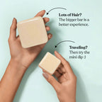 Mini Dip Shampoo Bar: Color Safe, Everyday - Wild Sage & Vetiver - Poppy & Vine