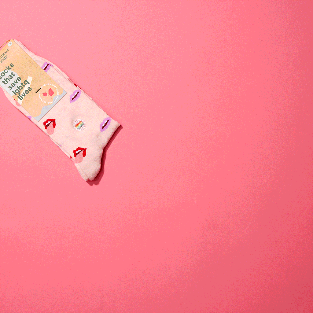 Socks that Save LGBTQ Lives Conscious Step