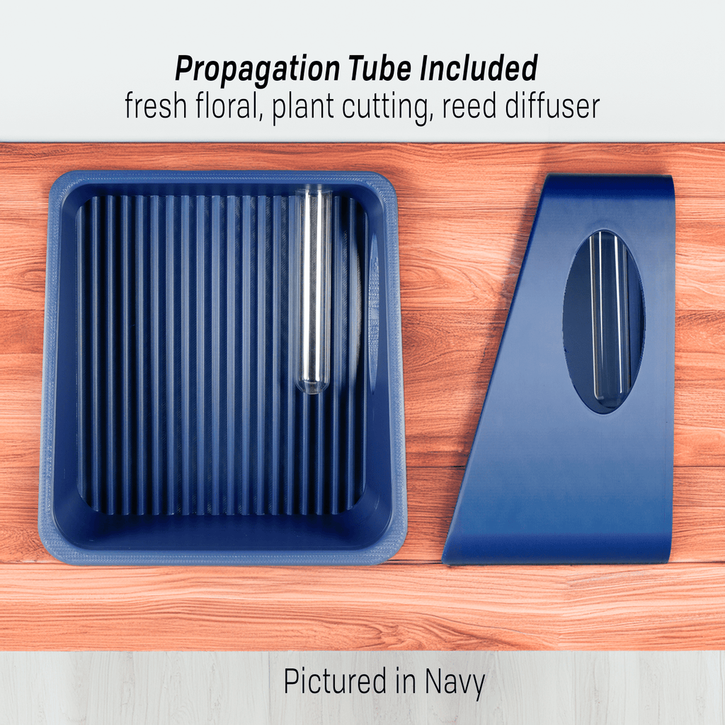 Modern Floating Wall Shelf, Propagation or Reed Diffuser - Poppy & Vine