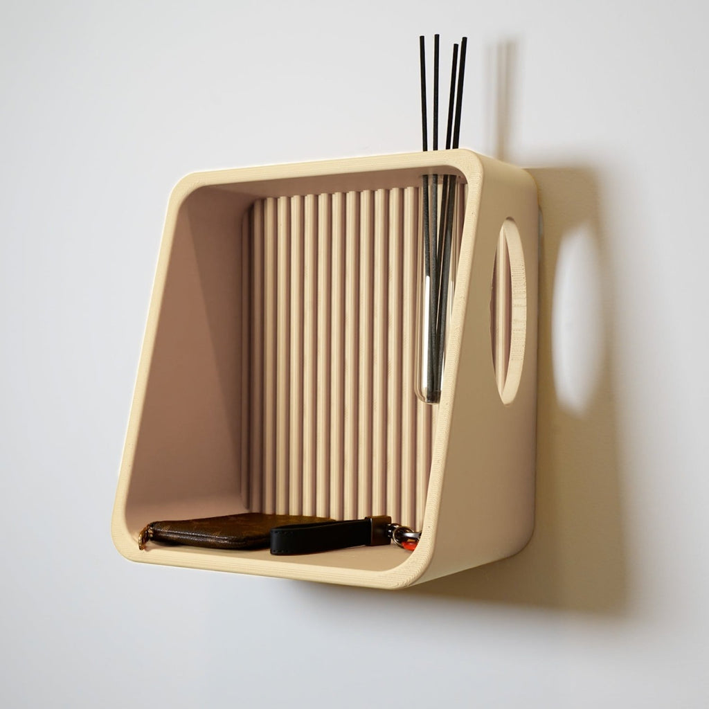 Modern Floating Wall Shelf, Propagation or Reed Diffuser - Poppy & Vine