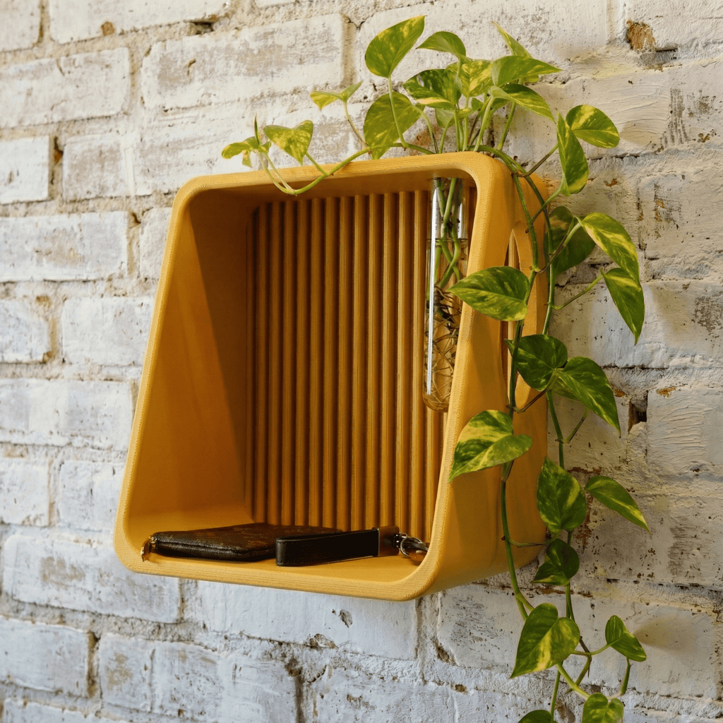 Modern Floating Wall Shelf, Propagation or Reed Diffuser - Poppy & Vine