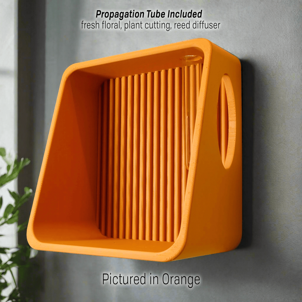 Modern Floating Wall Shelf, Propagation or Reed Diffuser - Poppy & Vine