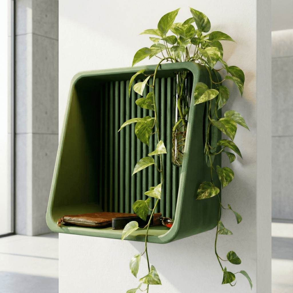 Modern Floating Wall Shelf, Propagation or Reed Diffuser - Poppy & Vine