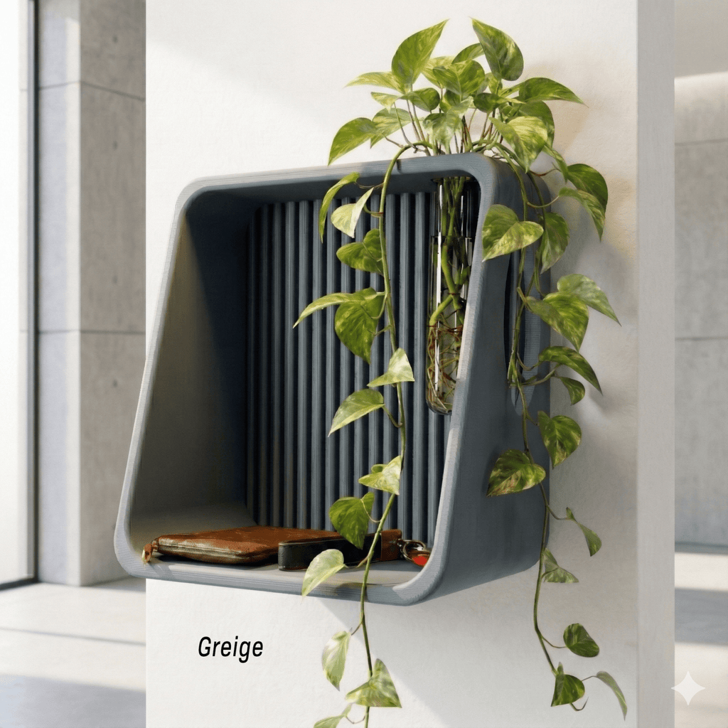 Modern Floating Wall Shelf, Propagation or Reed Diffuser - Poppy & Vine
