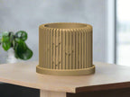 Modern Heart-Shaped Planter with Drainage & Saucer – Unique Valentine’s Day Gift for Plant Lovers, 3d Printed Planter Home Hosting Decor, - Poppy & Vine