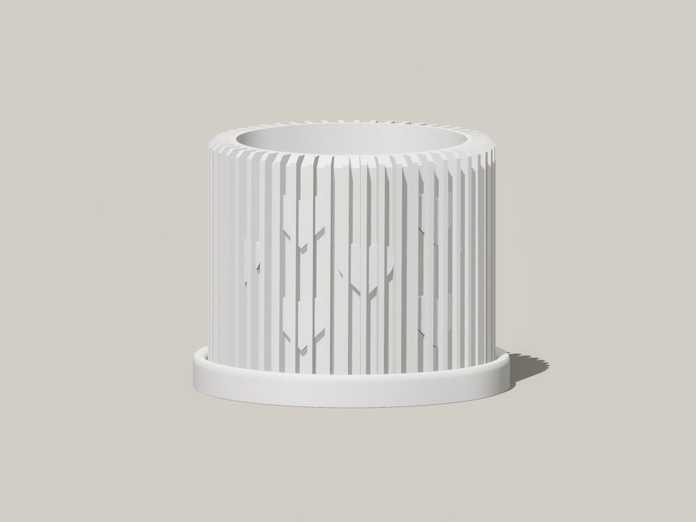 Modern Heart-Shaped Planter with Drainage & Saucer – Unique Valentine’s Day Gift for Plant Lovers, 3d Printed Planter Home Hosting Decor, - Poppy & Vine