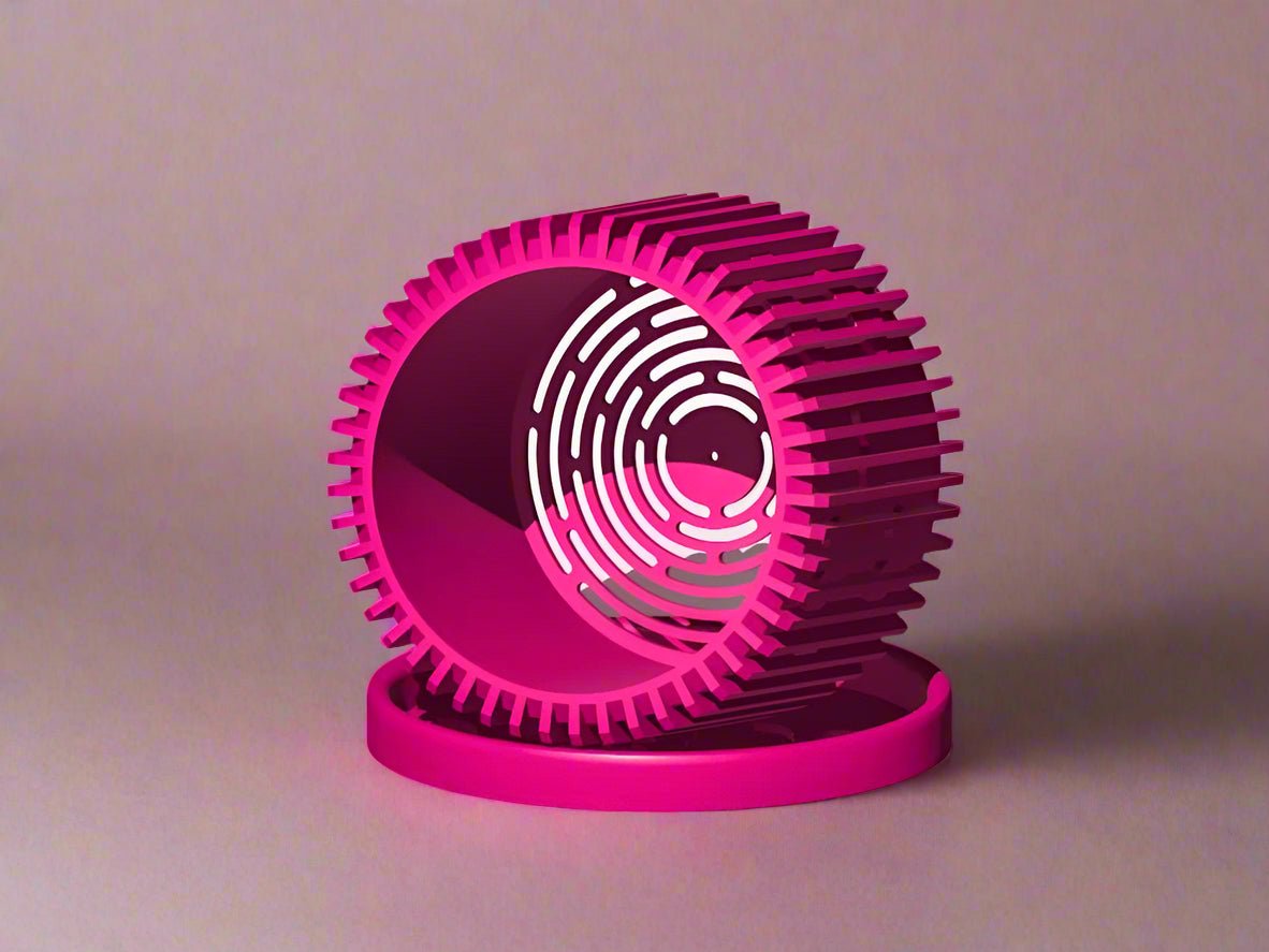 Modern Heart-Shaped Planter with Drainage & Saucer – Unique Valentine’s Day Gift for Plant Lovers, 3d Printed Planter Home Hosting Decor, - Poppy & Vine