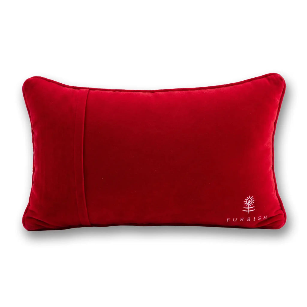 Most Wonderful Time Needlepoint Pillow - Poppy & Vine