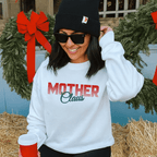 Mother Claus Christmas Sweatshirt | Festive Holiday Mom Crewneck - Poppy & Vine