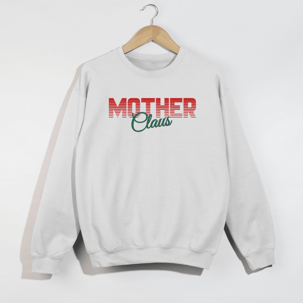 Mother Claus Christmas Sweatshirt | Festive Holiday Mom Crewneck - Poppy & Vine