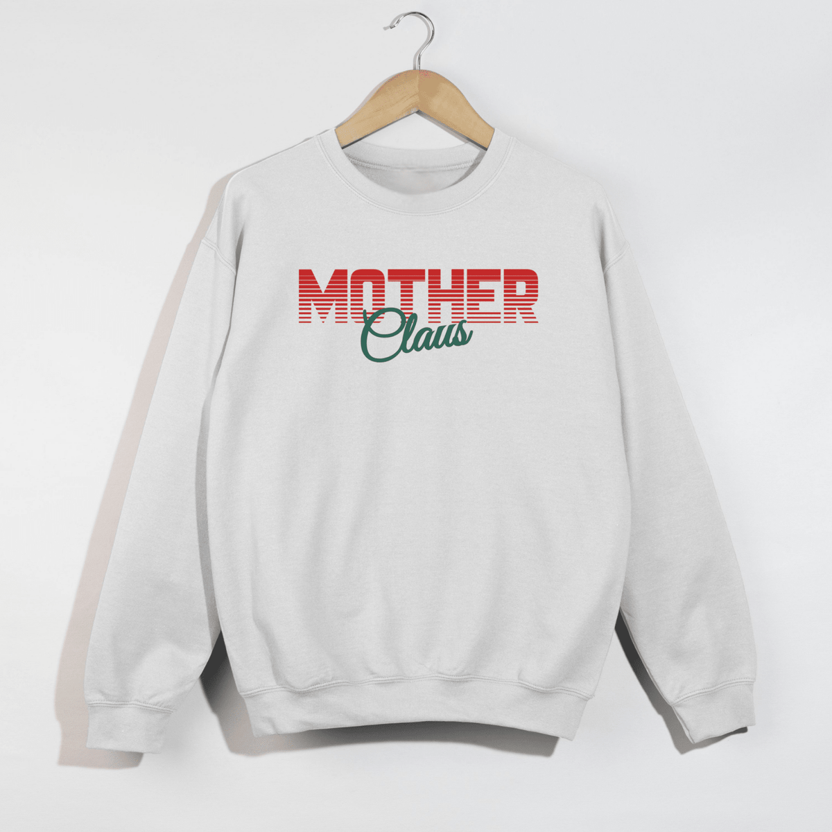 Mother Claus Christmas Sweatshirt | Festive Holiday Mom Crewneck - Poppy & Vine