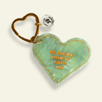 My Anxiety Says No - Funny Motel Keychain - Poppy & Vine