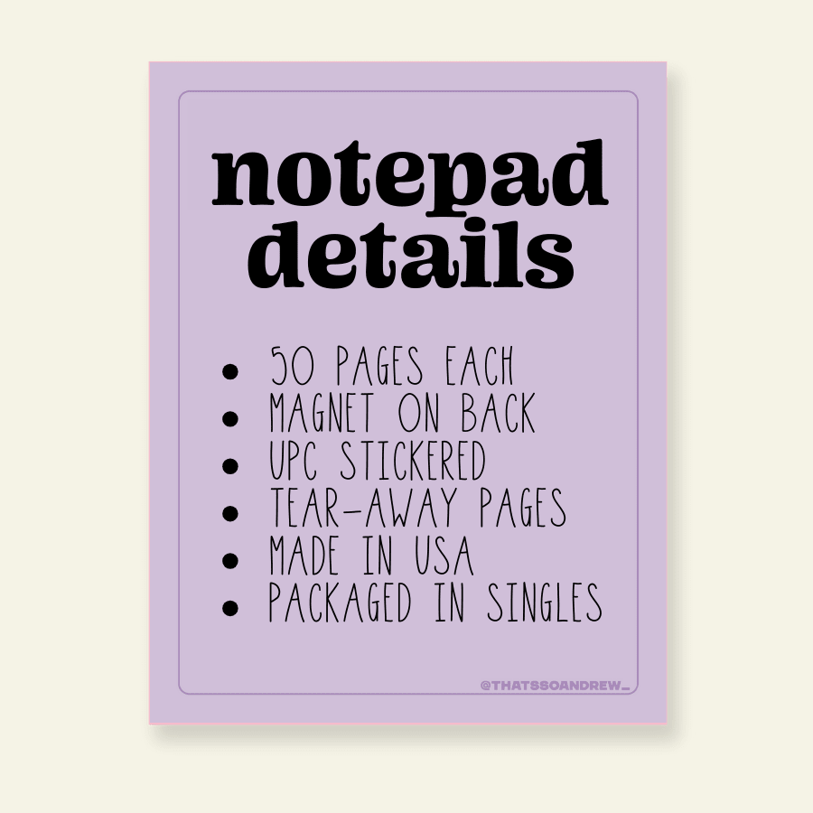 My Brain Has Too Many Tabs Open - Snarky & Colorful Notepad - Poppy & Vine